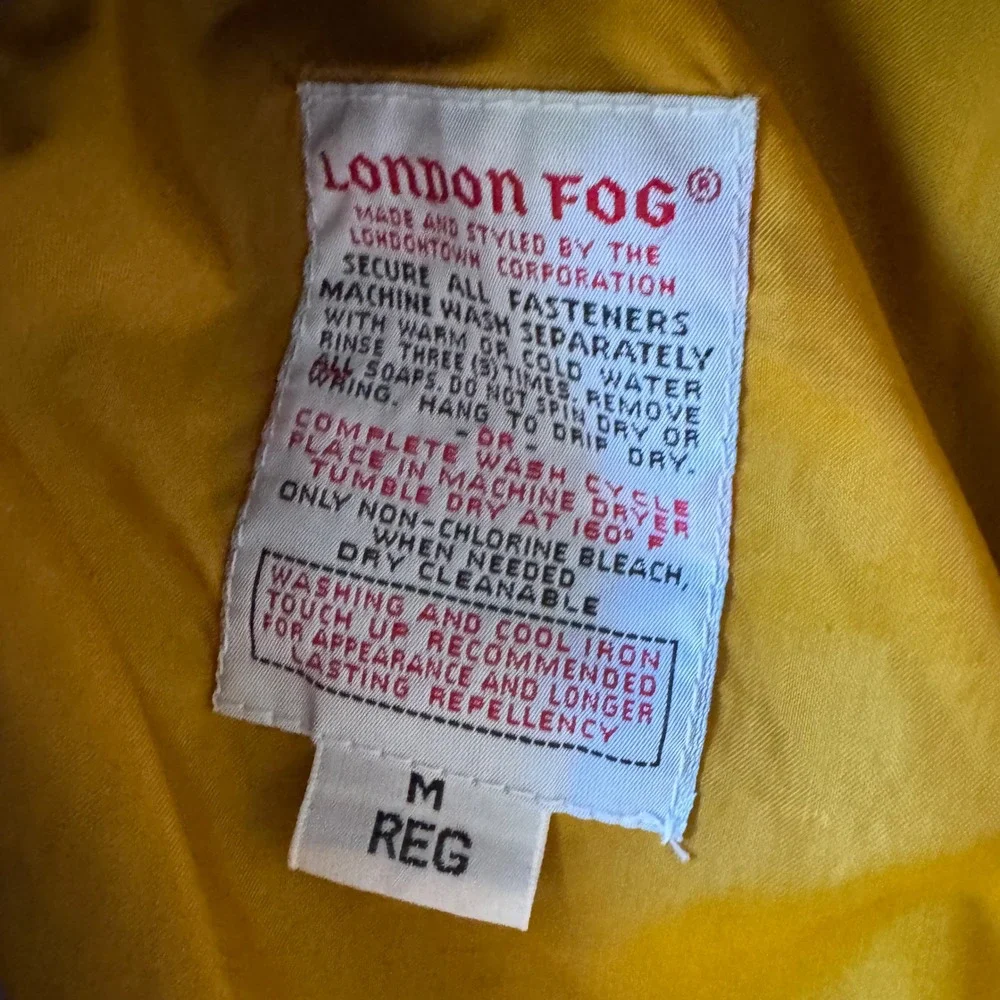 London Fog excellent pre